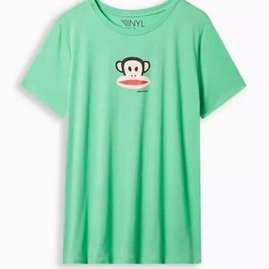 NWT 3x TORRID Paul Frank Classic Fit Cotton Crew Tee